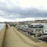 Курортный городок Бланес Часть-4 - фото набережной